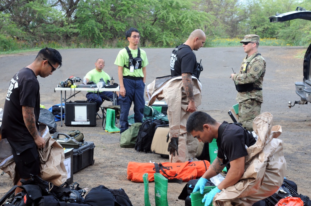 Hawaii National Guard 93rd Civil Support Team Kai Malu O' Hawaii 2017