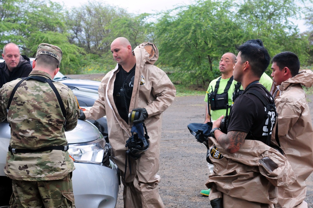 Hawaii National Guard 93rd Civil Support Team Kai Malu O' Hawaii 2017