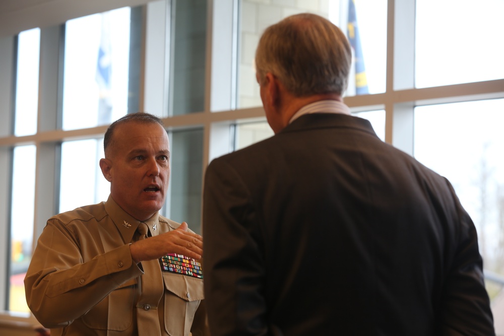 Marine Corps Installations Partnership Program urges communities and bases to find common ground on similar services