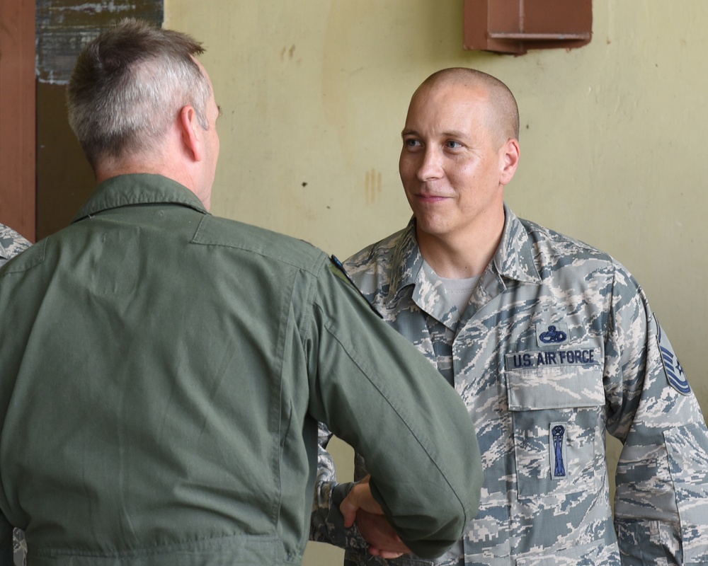 PACAF commander visits Andersen, asserts importance of warfighting capability in Pacific