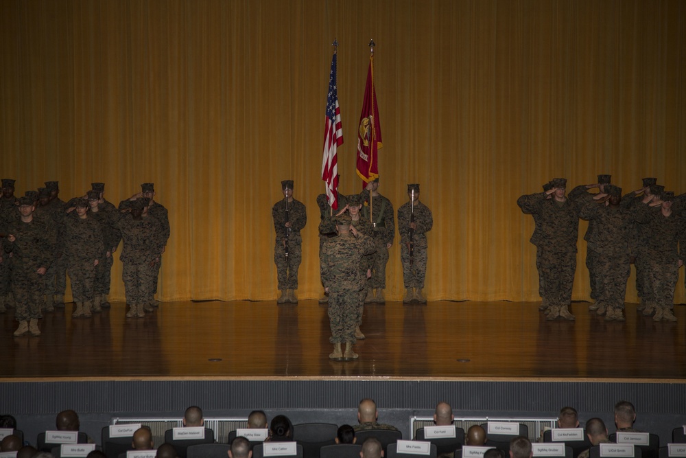 Sergeant Major Young Post and Relief Ceremony