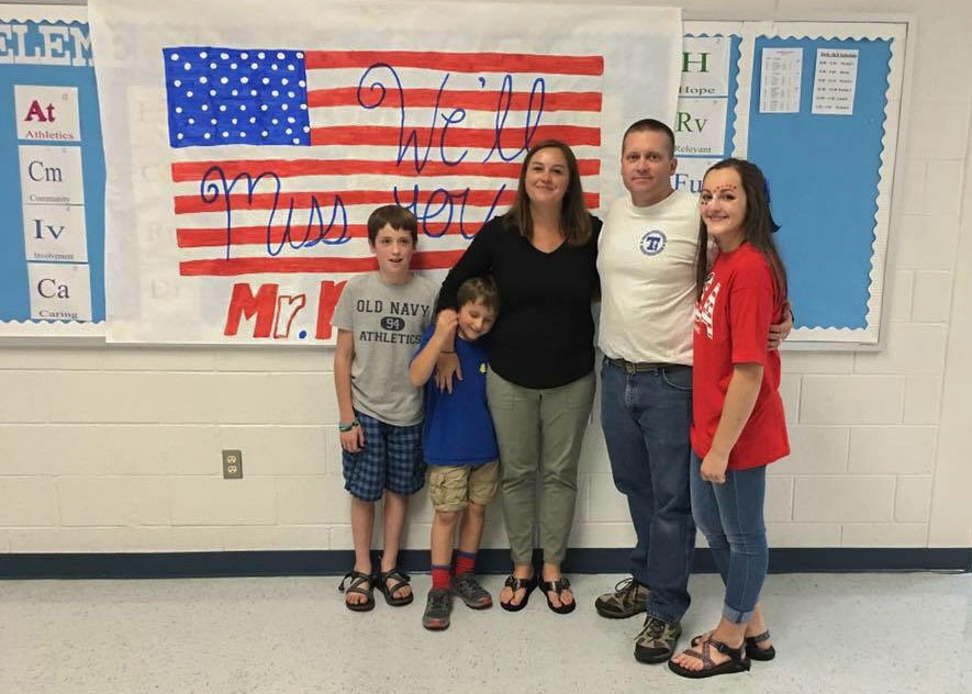 Deployment provides reservist teacher valuable experience for classroom