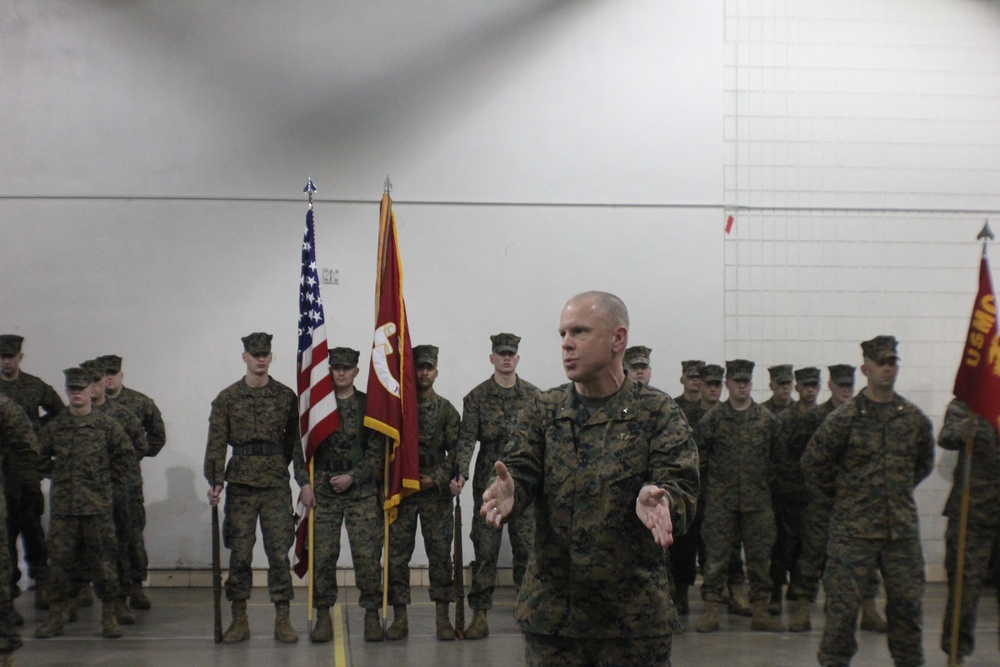 Change of Command at 4th Law Enforcement Battalion