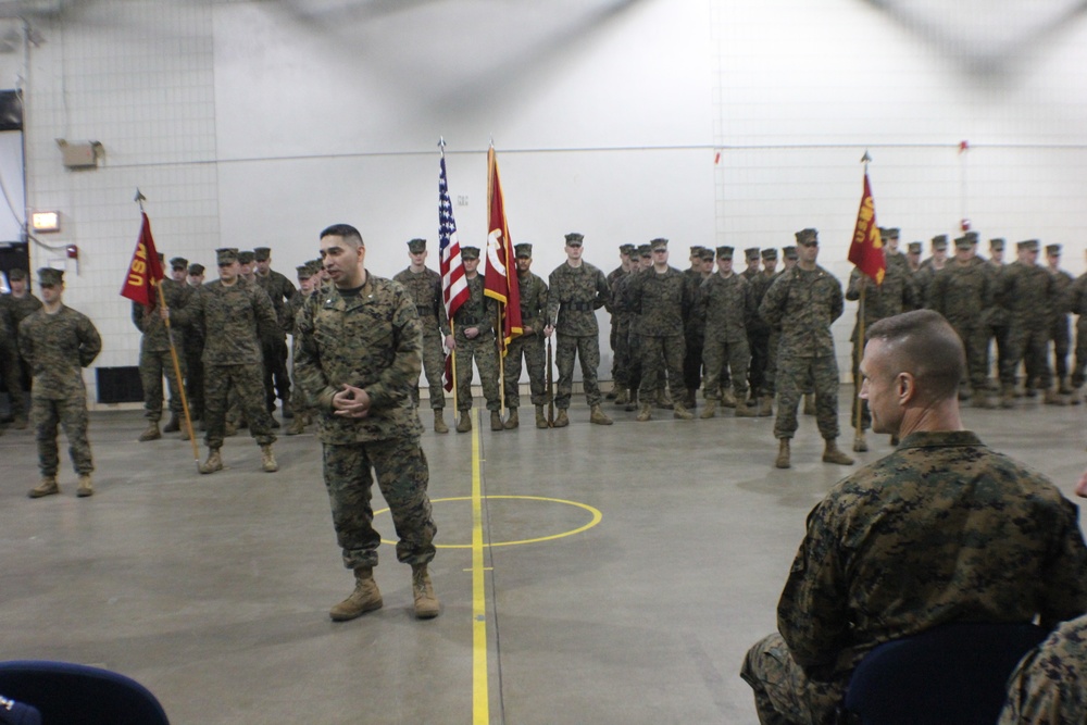 Change of Command at 4th Law Enforcement Battalion