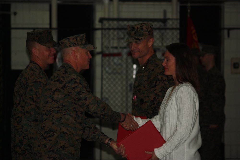 Change of Command at 4th Law Enforcement Battalion