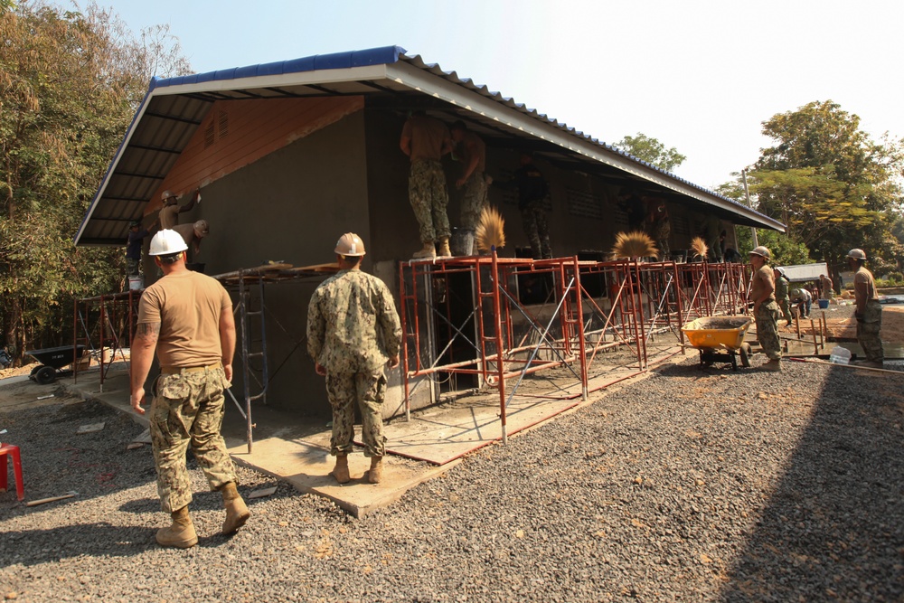 Classroom Construction Continues at Ban Nong Mee
