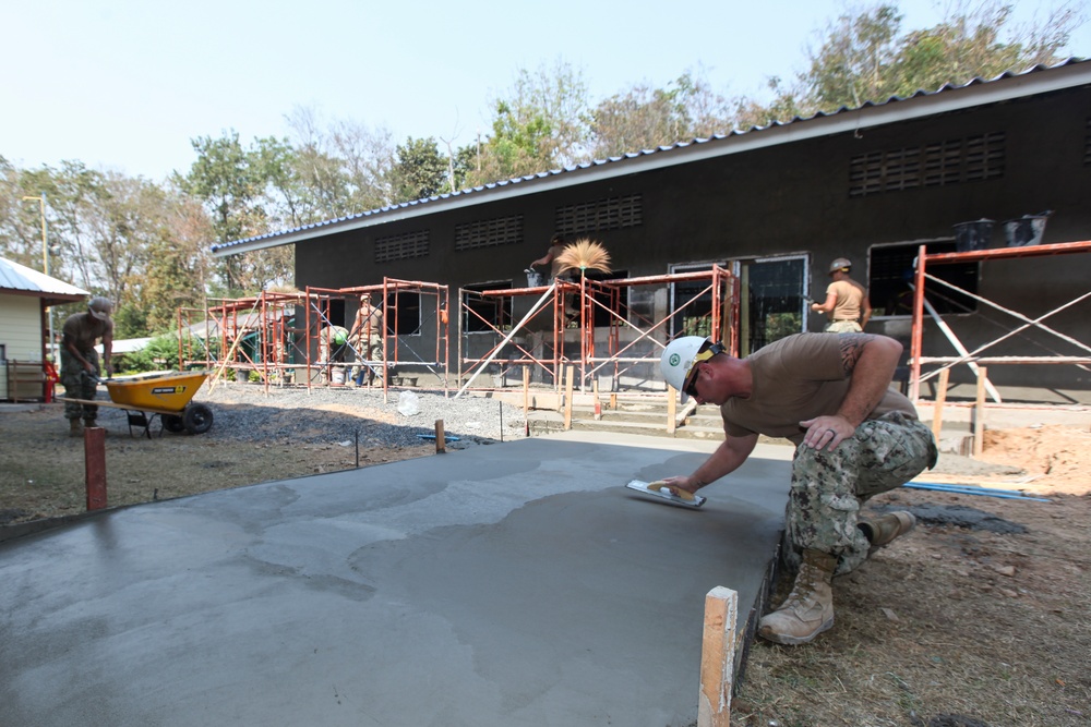 Classroom Construction Continues at Ban Nong Mee