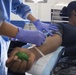 Giving blood to brothers in arms