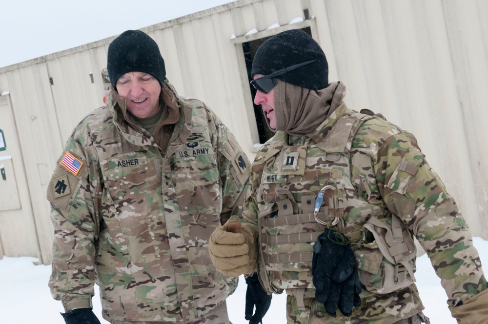 Maj. Gen. Asher visits JMTG-U