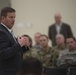 Former Sergeant Major of the Army talks with enlisted Oklahoma Guardsmen