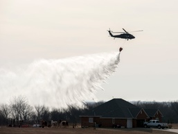 Guardsman wears two hats during fire response