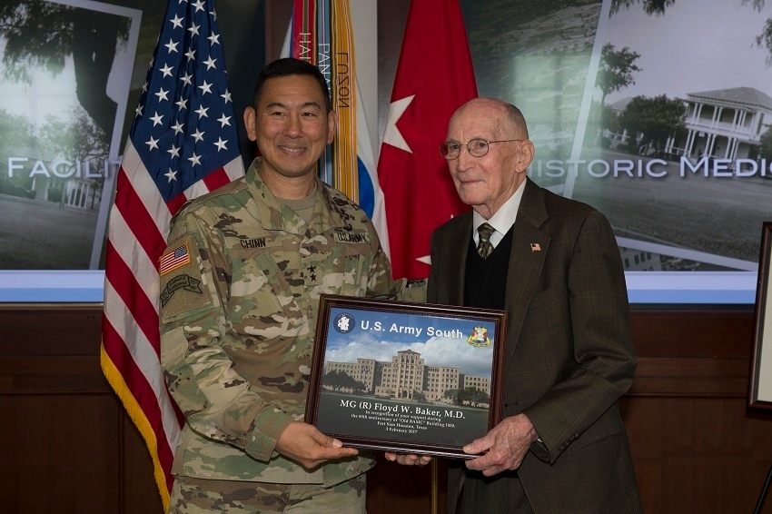 Army South Honors Old BAMC