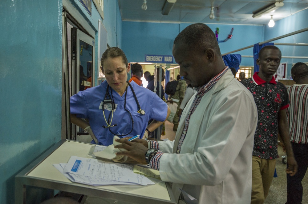 American, Ghanaian medical professionals partner to treat patients, hone skills