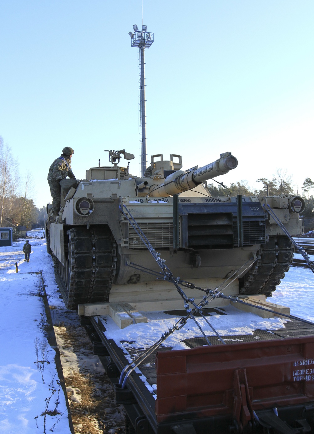 1-68 AR tracks on ground in Latvia