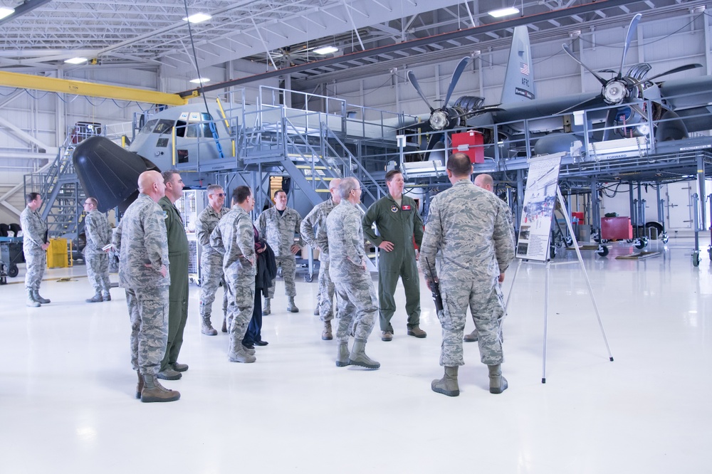 AETC leaders immersed in AFRC wing