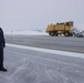 Benny the Air Force “Snow Man” assists Hill AFB