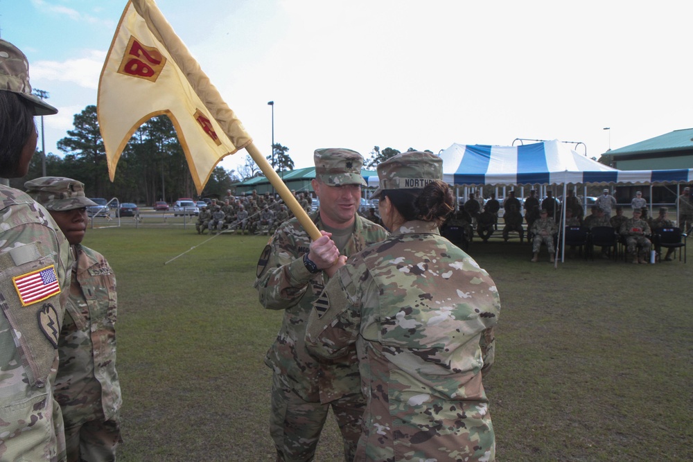 HHC 87th welcomes new commander