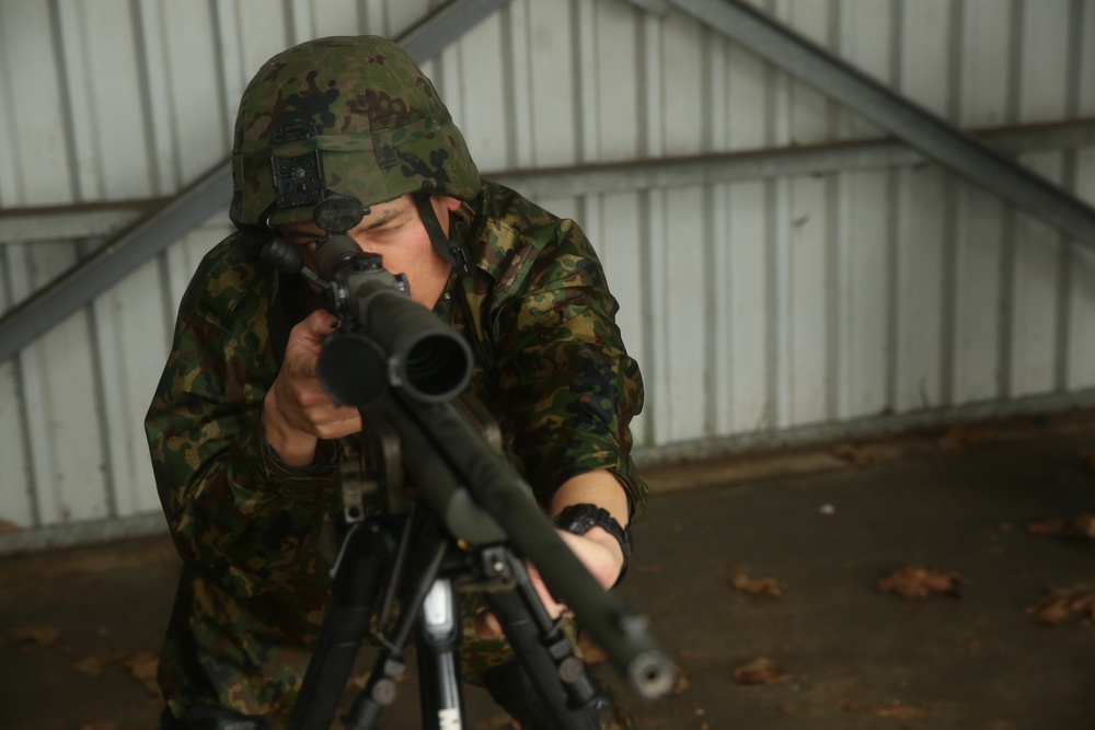 U.S. Marines, Japanese Soldiers Put Rounds Down Range During Exercise Iron Fist 2017
