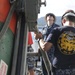 USS Chicago Sailors Raise an EXTORP during an Ordnance Transfer Feb. 10