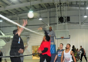 1/8th wins Volleyball tournament