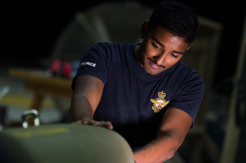 US, Coalition Air Forces partner together to build relationships through munitions collaboration