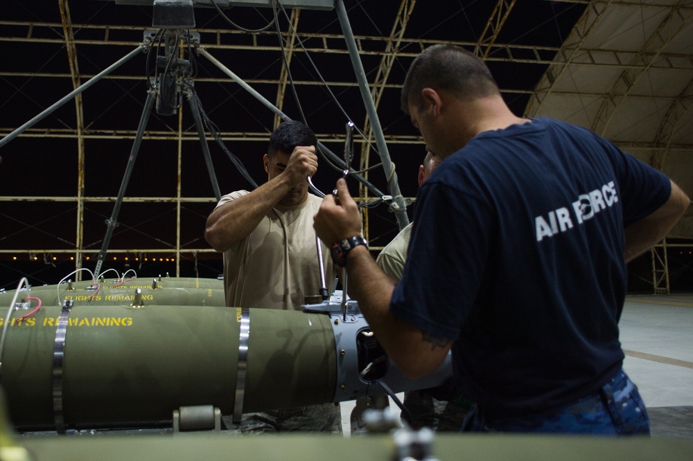 US, Coalition Air Forces partner together to build relationships through munitions collaboration