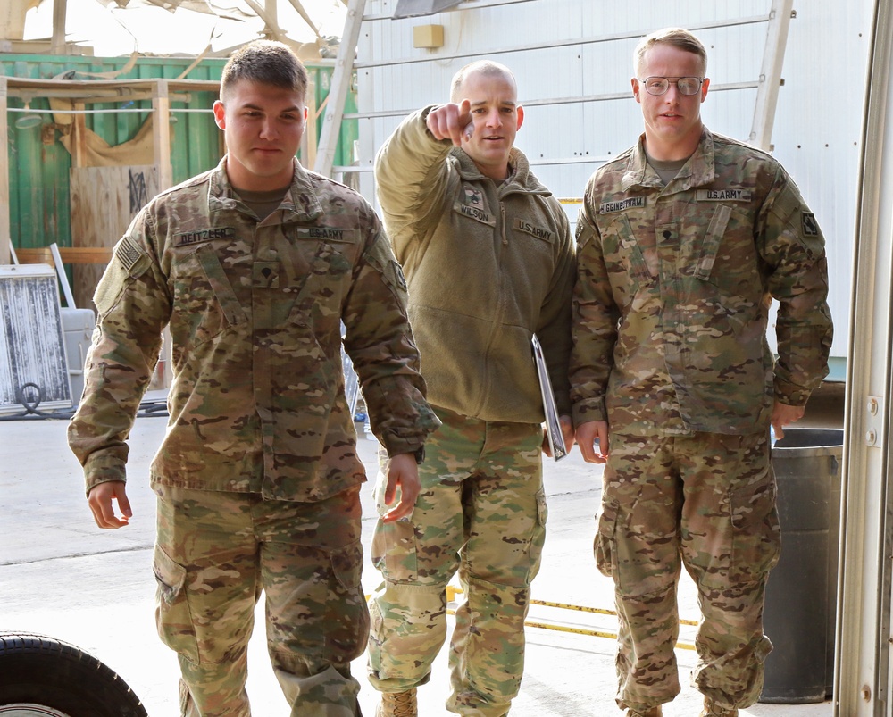 Salvage Diver board commences on Camp Patriot