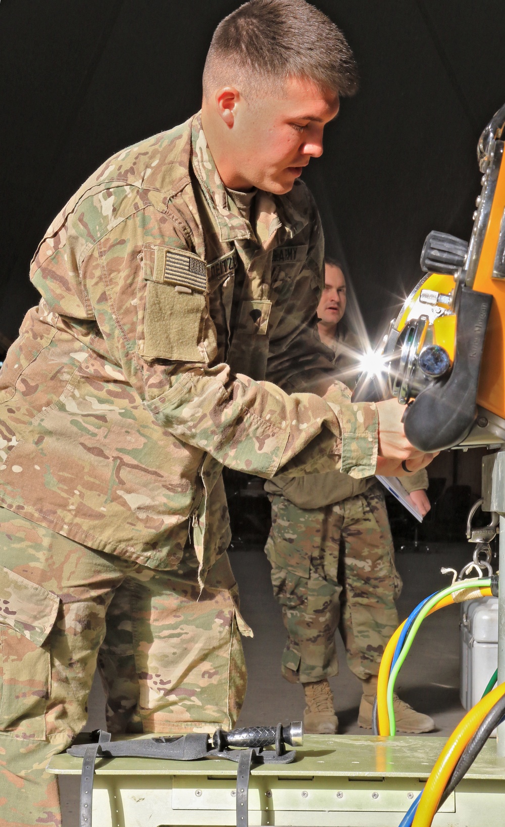 Humble Soldier awarded AAM for excellence on Salvage Diver Board