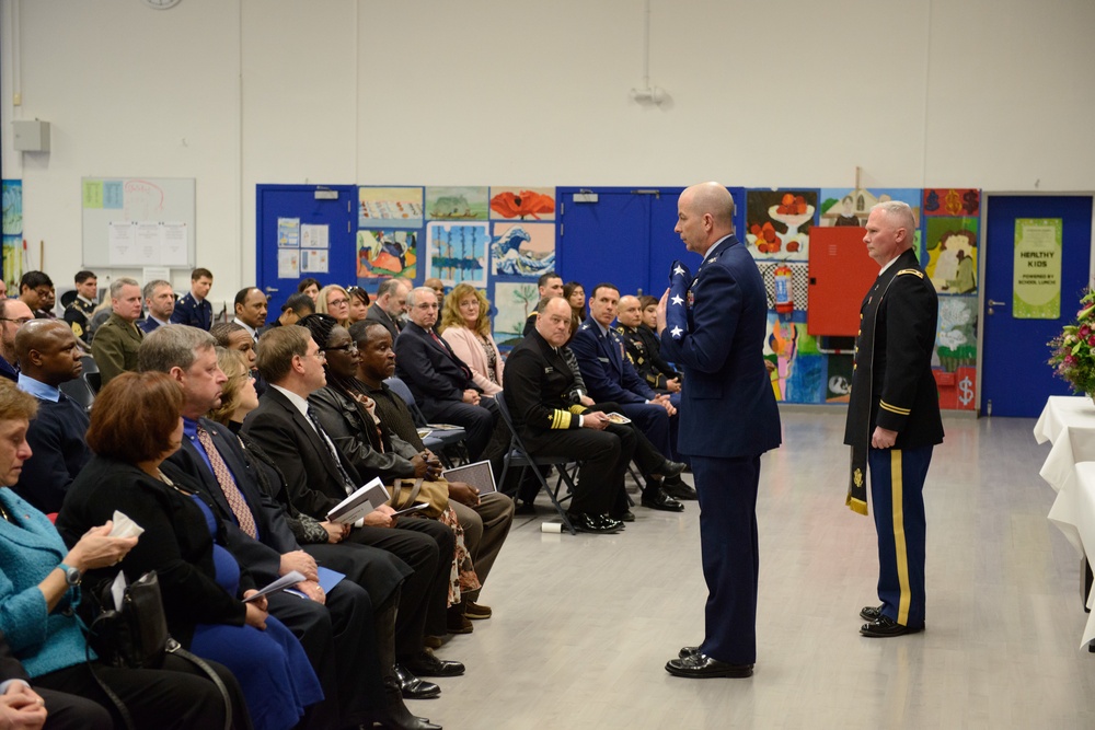 Memorial Ceremony for SSG Andrea Gables