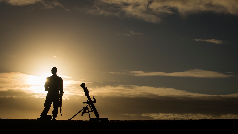 Alpha Co. Mortar Live Fire