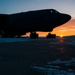 Crew chiefs launch B-52 at sunrise