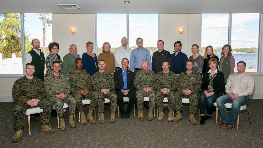 Congressman Thornberry visits MCAS New River