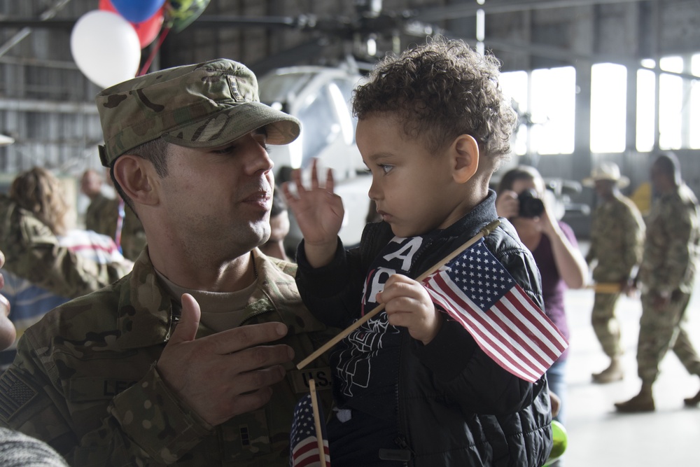 Crazyhorse Soldiers return home from Afghanistan