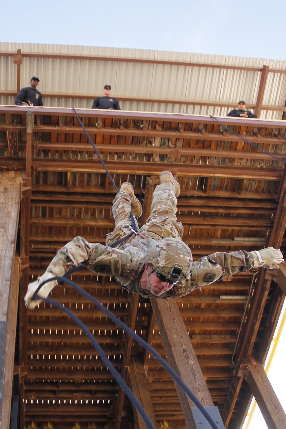 Fort Bliss hosts Master Rappel Course