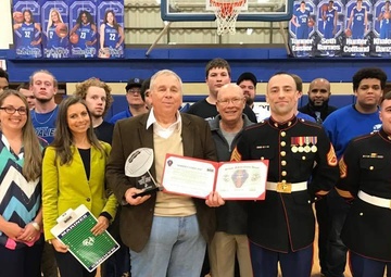 Chillicothe Football Coach earns prestigious Marine Corps award