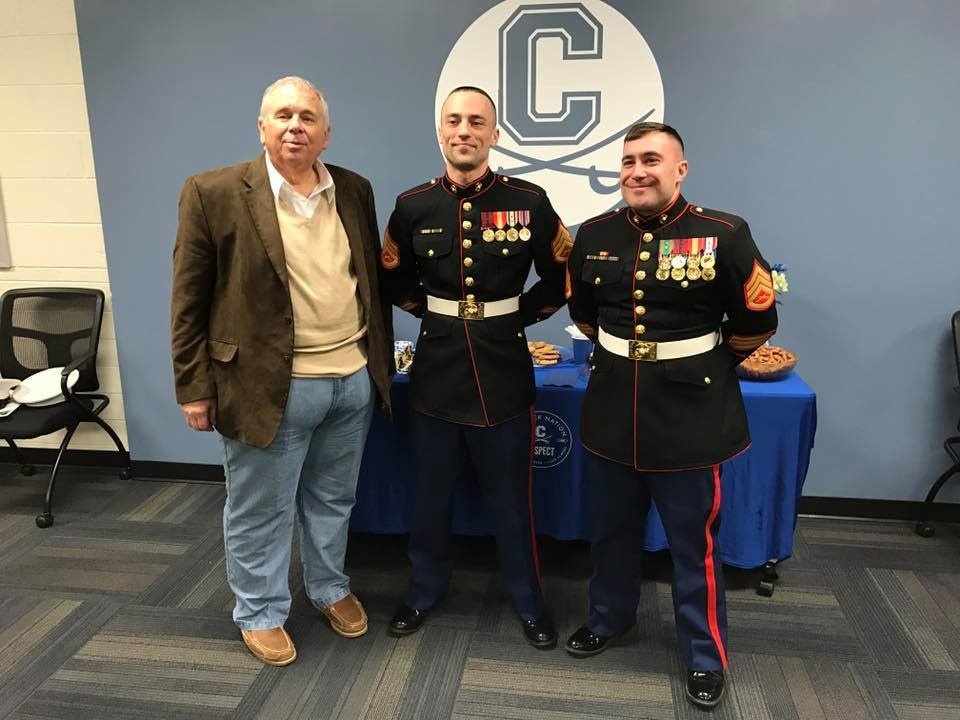 Chillicothe Football Coach earns prestigious Marine Corps award