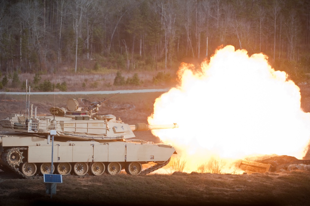 U.S. Army Armor Basic Officer Leaders Course (ABOLC) Live Fire Training