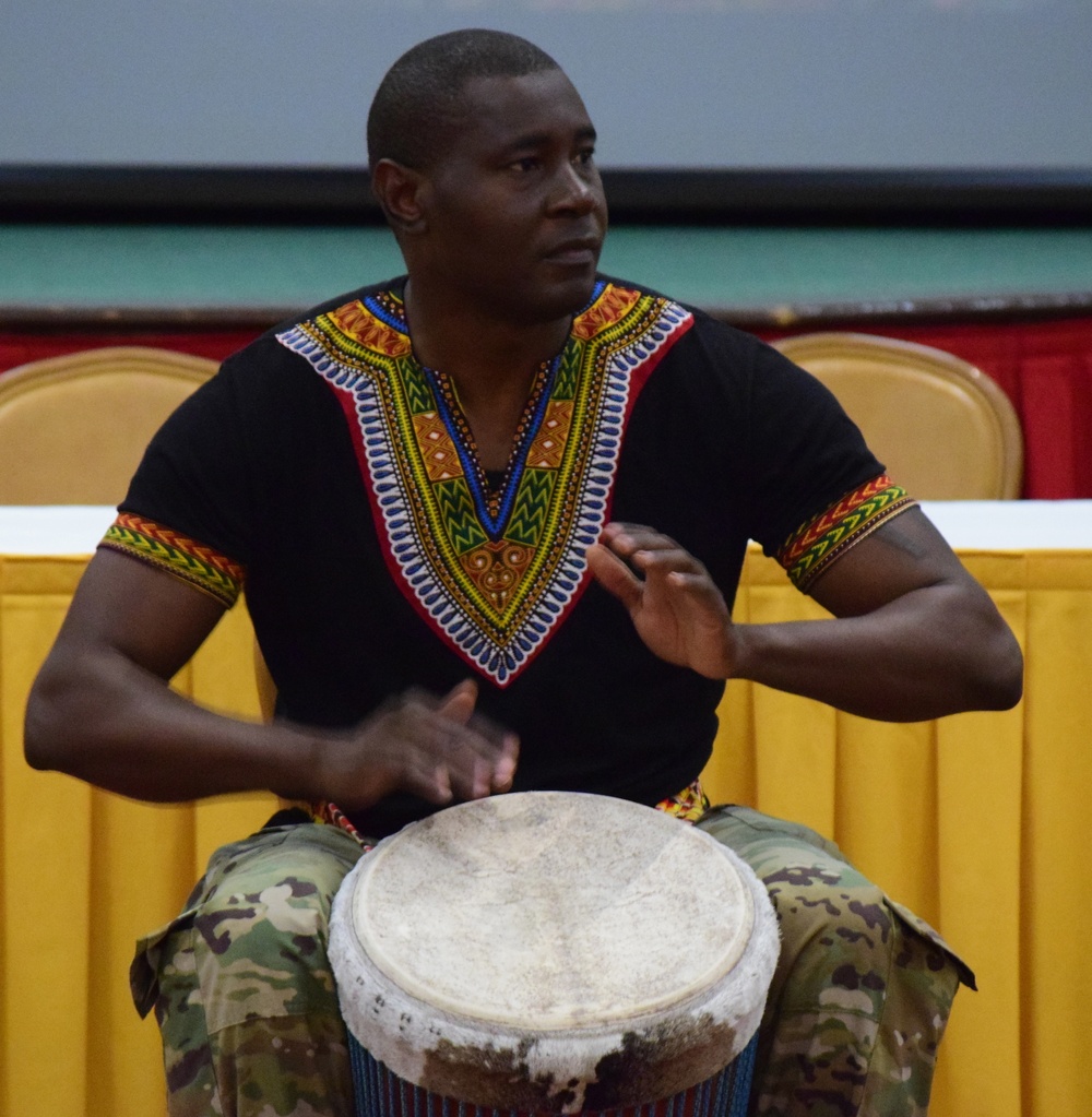 Soldiers discuss challenges in education during Black History Month observance