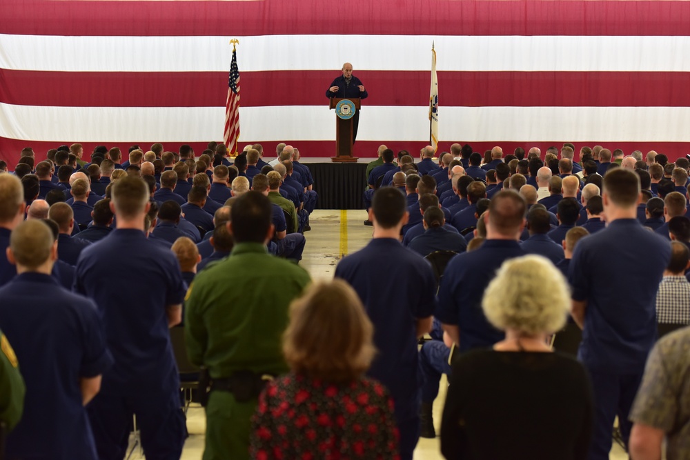 DHS Secretary Kelly visits Coast Guard Sector San Diego