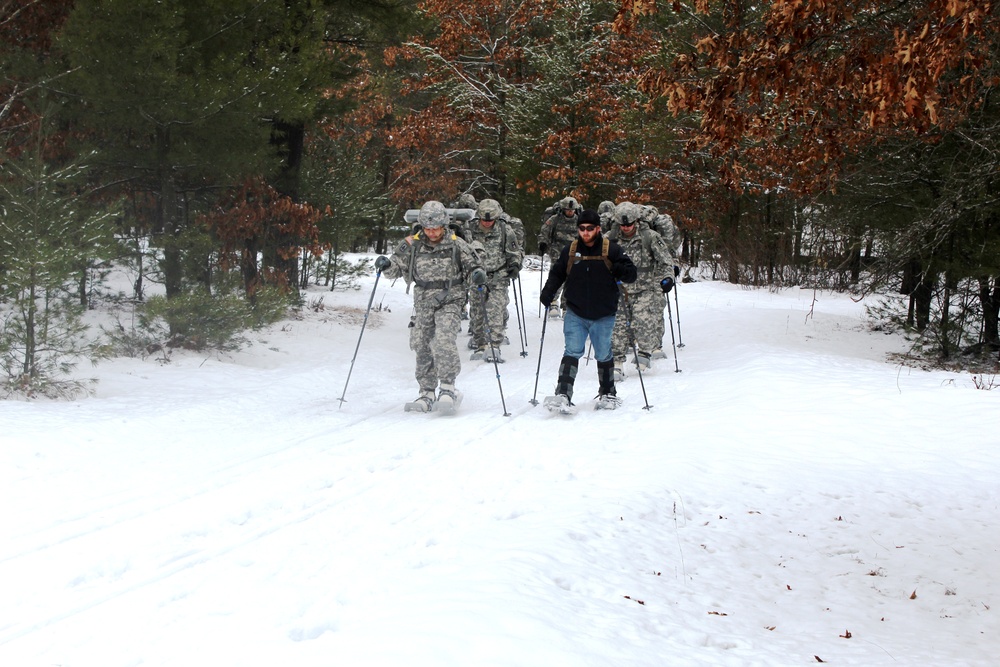 Soldiers build skills during Cold-Weather Operations Course at Fort McCoy