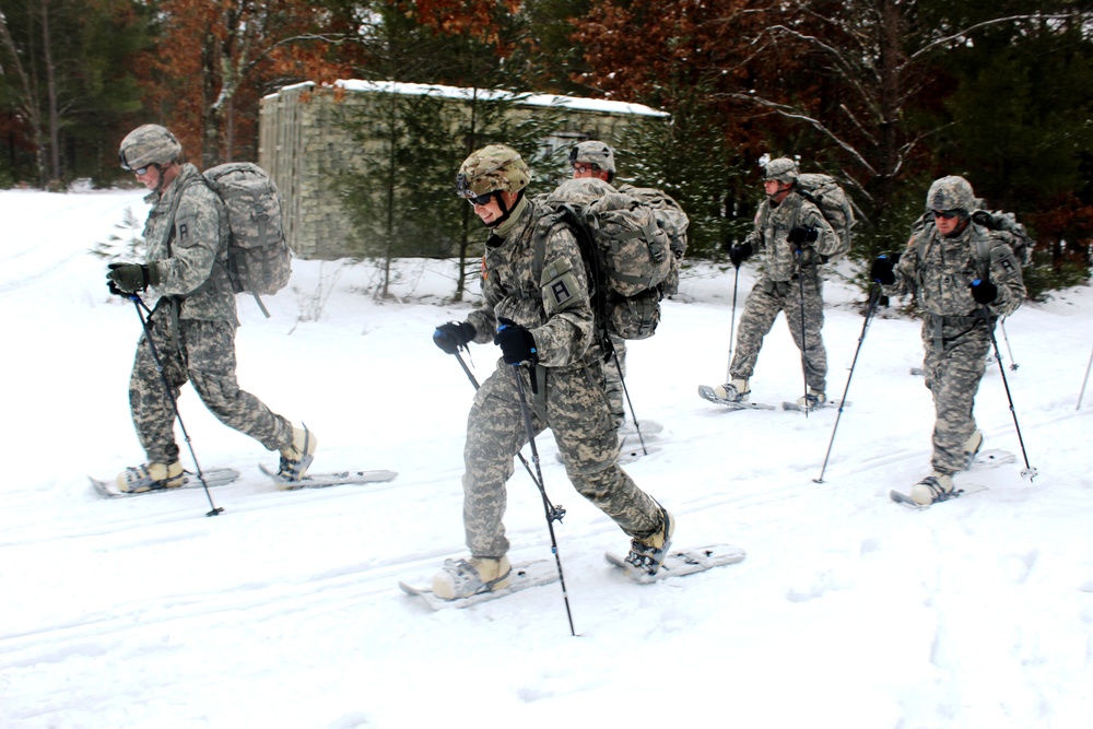 Soldiers build skills during Cold-Weather Operations Course at Fort McCoy