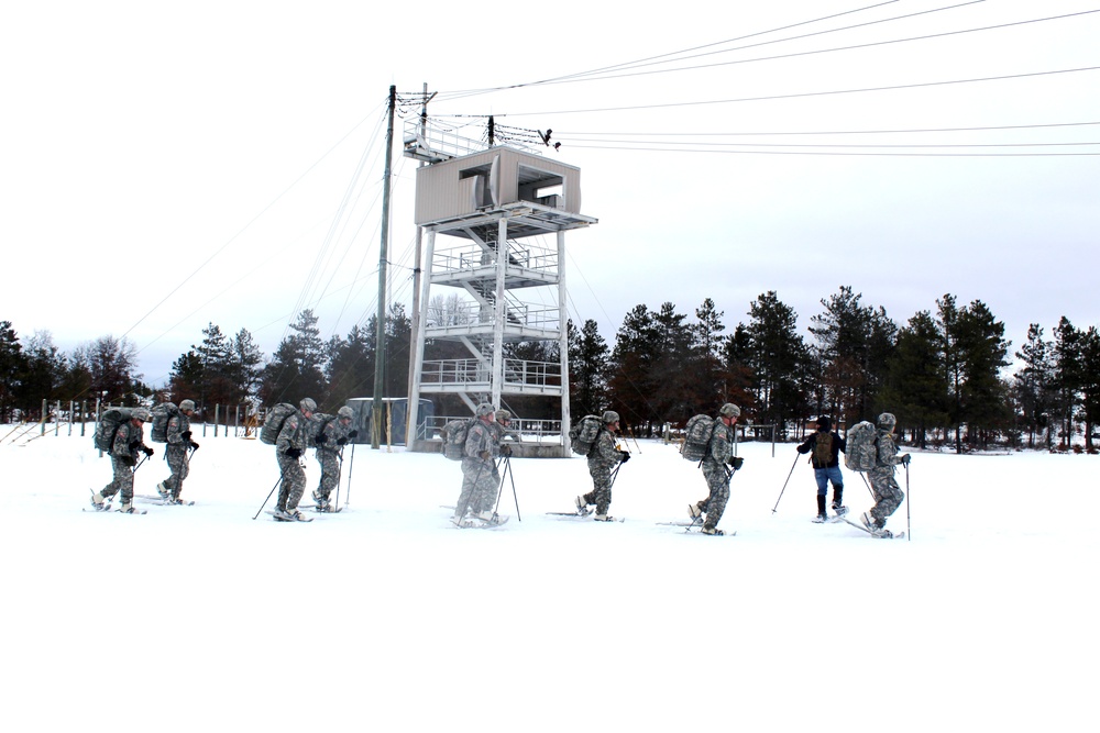 Soldiers build skills during Cold-Weather Operations Course at Fort McCoy