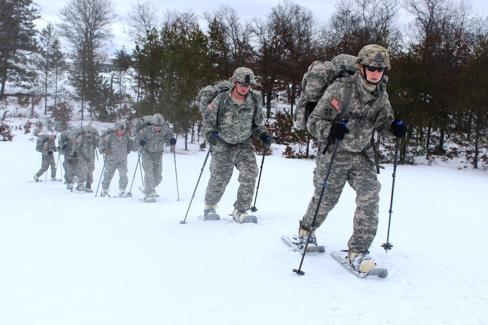 Soldiers build skills during Cold-Weather Operations Course at Fort McCoy