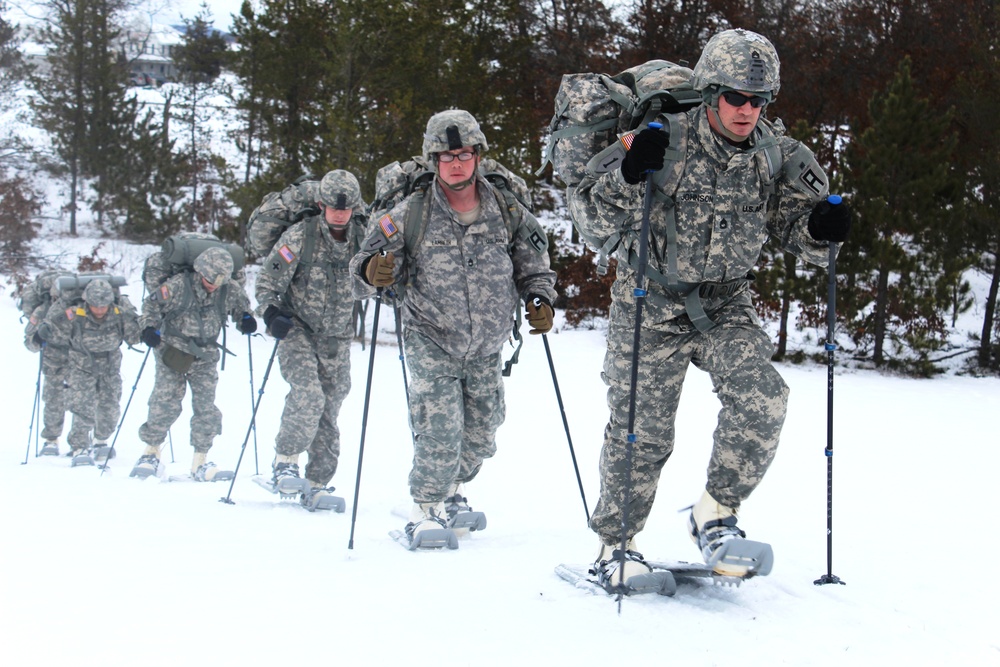 Soldiers build skills during Cold-Weather Operations Course at Fort McCoy