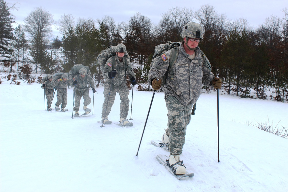 Soldiers build skills during Cold-Weather Operations Course at Fort McCoy