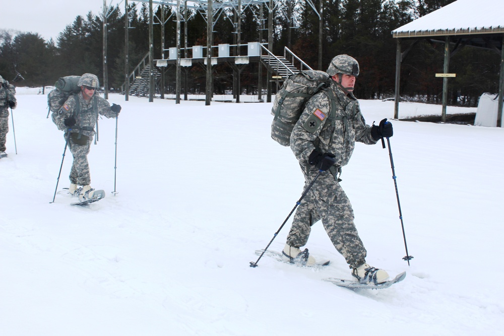 Soldiers build skills during Cold-Weather Operations Course at Fort McCoy