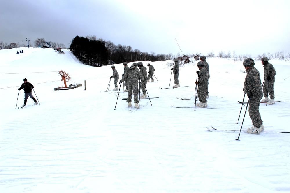 Soldiers build skills during Cold-Weather Operations Course at Fort McCoy