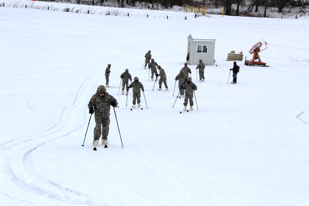 Soldiers build skills during Cold-Weather Operations Course at Fort McCoy