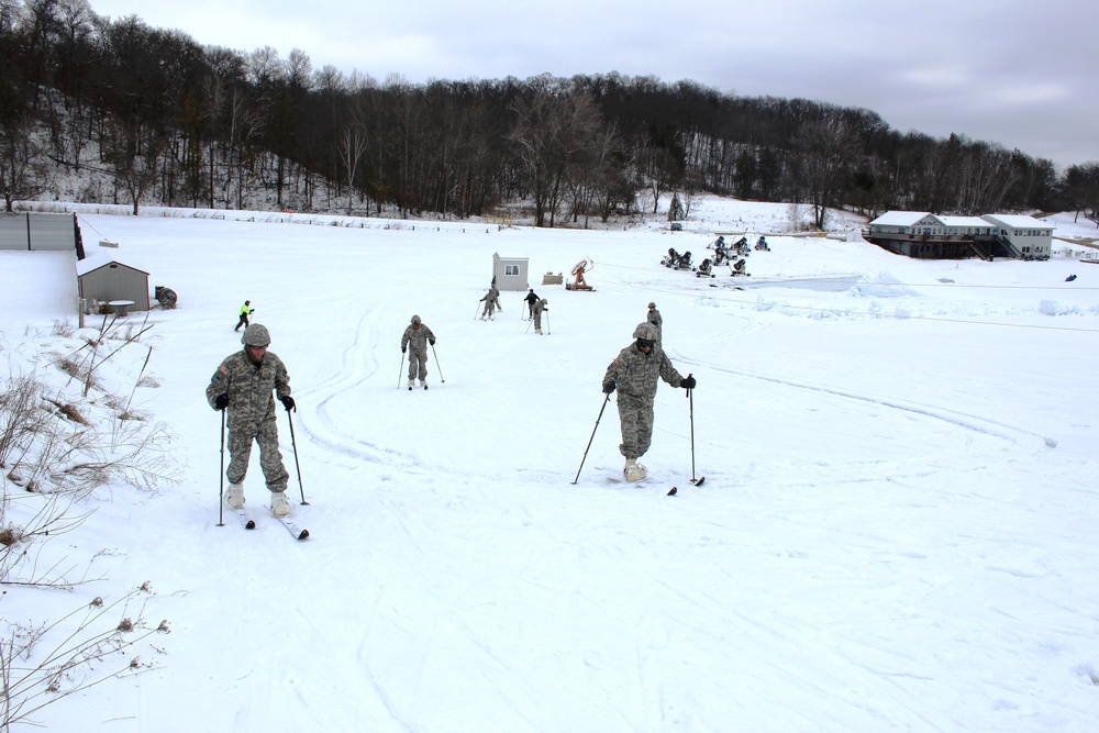 Soldiers build skills during Cold-Weather Operations Course at Fort McCoy