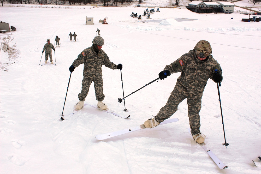 Soldiers build skills during Cold-Weather Operations Course at Fort McCoy